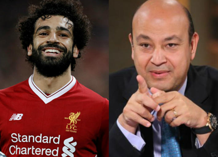 عمرو أديب ومحمد صلاح