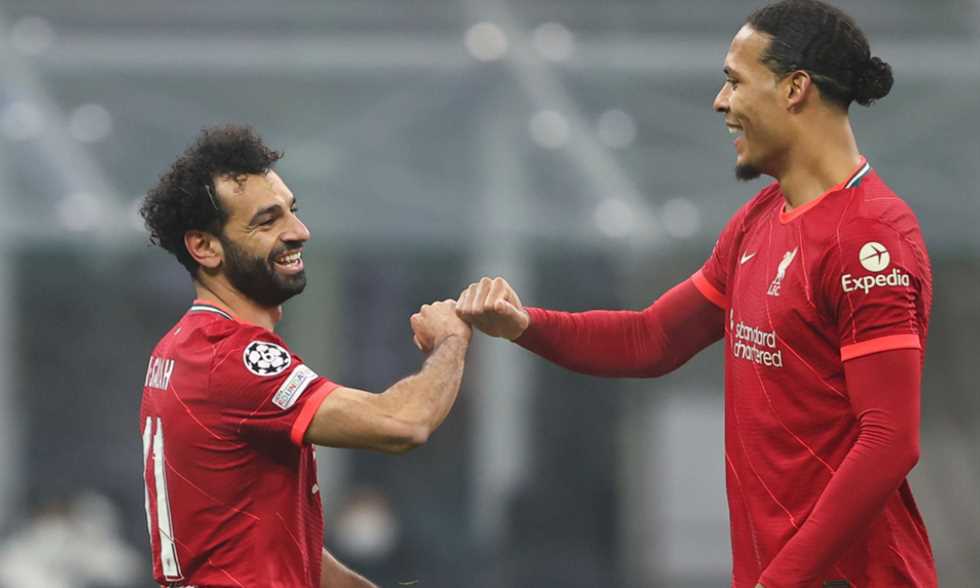 فيرجيل فان دايك ومحمد صلاح